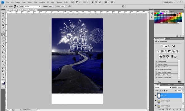 Creation of Real Castillo: Step 9